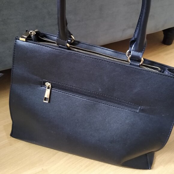 Aldo Black Handle bag Shoulder bag with Lock Decoration - Picture 3 of 16